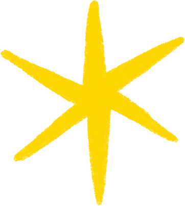 Cute yellow star shape clipart.